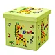 leather cube ottoman